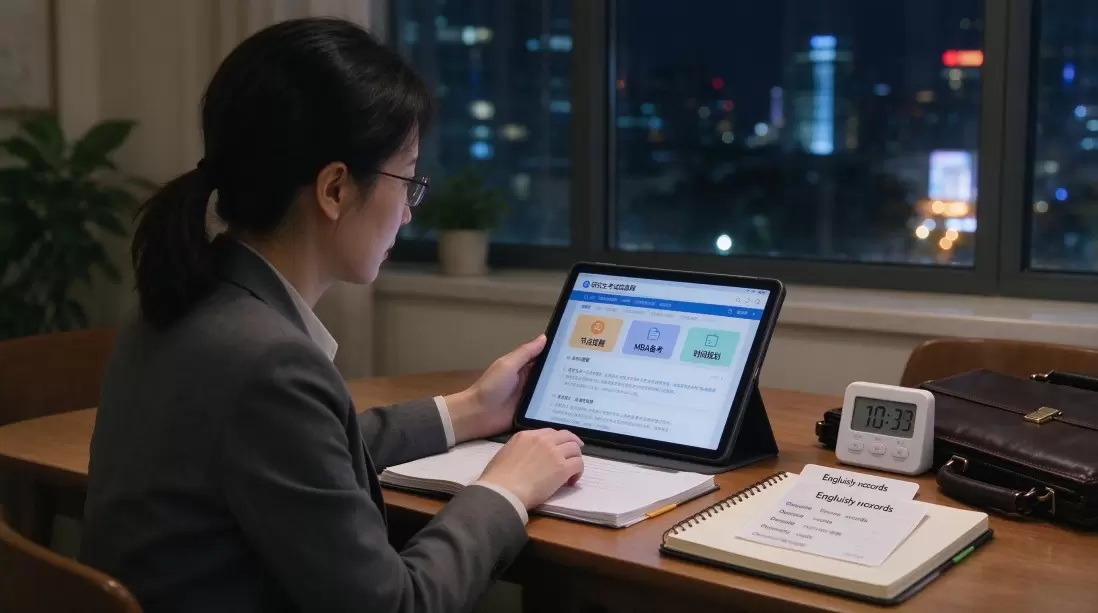 在职考生平衡工作与备考：节点提醒让考研节奏不中断